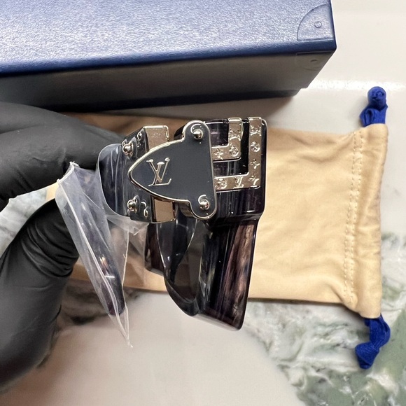 LOUIS VUITTON MILLIONAIRE 1.1 SUNGLASSES GREY MARBLE Z1326E - Picture 6 of 8